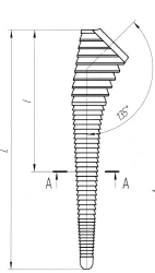 Total Hip Prosthesis Component Installation Tool №9, Article 105.127