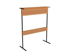 Floor Coat Rack with Metal Frame 25x25 mm and MDF 16 mm