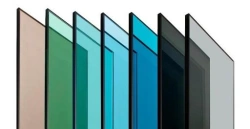 Colored Sheet Glass - Construction Use