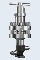 Sealing Bellows Valve for Nuclear Power Plants ZT26370, DN 65