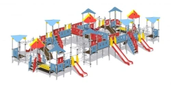 Children's Play Complex for Thematic Games and Physical Development - Romana 101.37.09