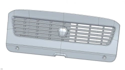 Motorcycle Compartment Cover for LiAZ 6274 - 6274-5604010-10