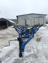 Heavy-Duty Car Trailer 83693H with Pneumatic or Leaf Suspension