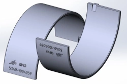 Lower Connecting Rod Bearing 325.10-1004059