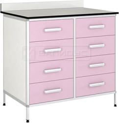 Stationary Cabinet with 8 Drawers TB-8KN