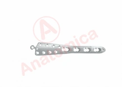 Medial Tension Plate for Tibia with Angled Stability