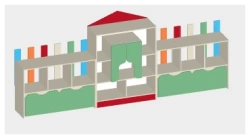 Play Wall "Village" Model S.06.71