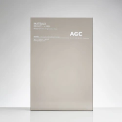 Matelux Bronze Frosted Glass 6mm - Decorative Chemically Etched