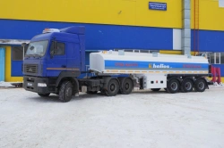 Round Cross-Section Tank Semi-Trailer PTC-3/6-3/12-23-3, Modification 91391-0000010P