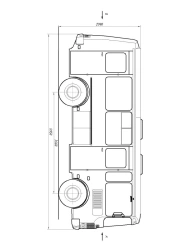 Mobile Social and Household Complex VMC3033-30 (Base Vehicle PAZ-3205)