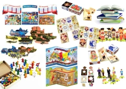 Educational Games and Materials for Patriotic Education Set (IO-569, IO-579, IO-574, IO-573)