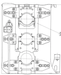 Trio 800 Working Cage for Rail and Beam Rolling