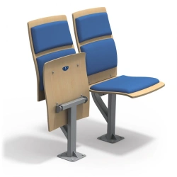 Semi-Soft Folding Chair for Sports Facilities - Silhouette-M