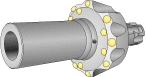 R168K/130MR-110 6.00 Well Expansion Drill Bit for Rock Boring