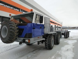 Modular Mobile Platform for Mounting Drilling Equipment with YAMZ Engines PPM-410