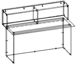 Administrative Reception Desk TV-ASSA-2.10.01