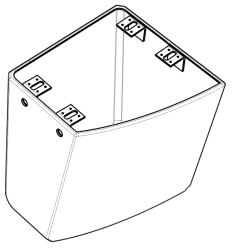 Fiberglass Body Shell S.15М-20.40.040 for Tram Cars
