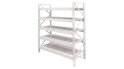 Quick-Assembly Shelving Unit for Warehouse and Archive Storage
