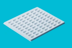 Disposable Polymer Immunological Plate with 70 Wells, White - M-08