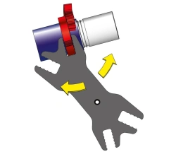 Clip-Track Hose Clamp Removal Tool (120 pcs) A005.020.0120