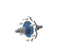 High-Load Agricultural Pass-Through Shaft OP-205.050.330