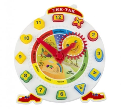 Educational Development Game "Tik-Tak" with 12 Logical Shapes