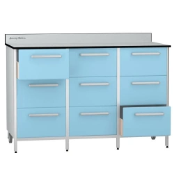 Medical Storage Cabinet TU 32.50.30-007-32924160-2021, Art. DM-3-109-10.K2.F3