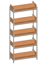Metal Frame Shelving Unit Art. U.01.08