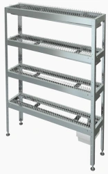 Stainless Steel Plate Rack for Storing and Drying - C-4T-0.3/1.2/1.8