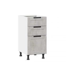 Kitchen Cabinet Front Set with 3 Drawers, Jamis LD.296110.000