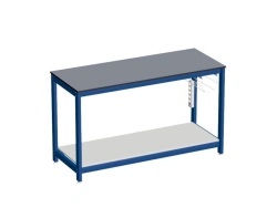 Chromatography Table with Shelf, Model SLX