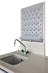 Dish Drying Rack with Adjustable Rods, Model Sush