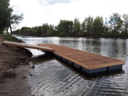 Floating Dock Pontoon for Easy Transportation