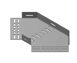 Horizontal 90-Degree Aluminum Cable Tray Bend (PGA90-LKUA)