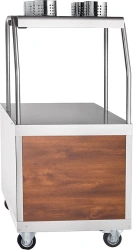 Mobile Serving Counter for Cutlery and Trays PSP-70PM Kashir