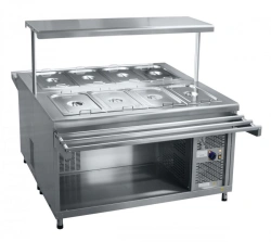Salad Bar Refrigerated Display Case PVV(N)-140CM-01 Eco Series