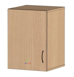 Narrow Overhead Storage Unit - LDSP Material