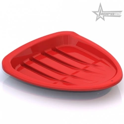 Children's Red Sleds for Winter Fun