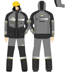 Women's Protective Suit for Extreme Temperatures and Mechanical Impacts