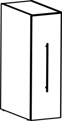 6220 Sliding Document Cabinet - Rhythm Series