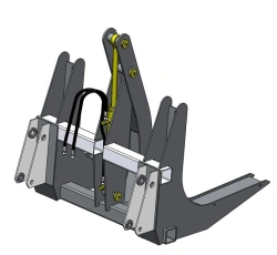 Universal Loader Attachment for Agricultural Use PKU-0.8: Log Handling Device