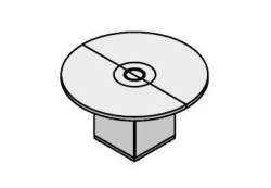 Wooden Conference Table "Time.S" Furniture Set