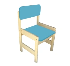 Adjustable Children's Chair for Preschool Institutions, Model 00025