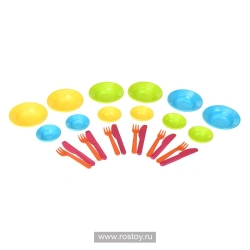 Children's Tableware Set - Your Plate / 24 Pieces