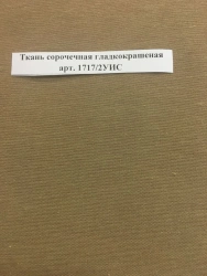 Smooth-Colored Shirt Fabric with Water-Repellent Finish Art. 1717/2UIS