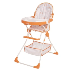 Selby 252 Bunny High Chair for Babies, Orange