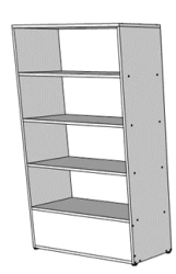 Shoe Cabinet (Shelf, Rack) - Customizable Design