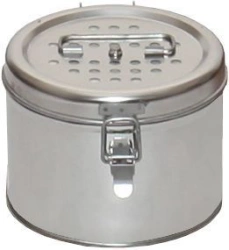 Round Sterilization Boxes with Filters KF-3 for Medical Use