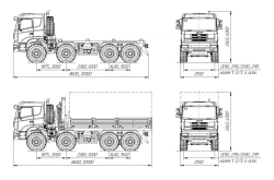 Special Truck for Cargo Transport (with or without sides, with or without crane, with or without tent)