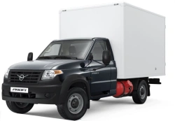 UAZ 236021-231-04 3-Seater Isothermal Van with Gas Engine